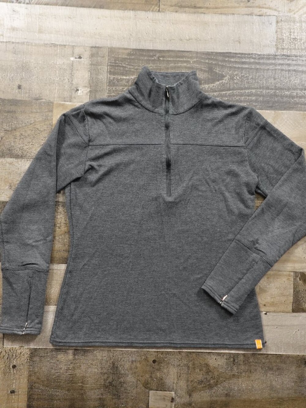 Lucy Half Zip Pullover Women’s Medium Gray Athletic Performance Yoga Running